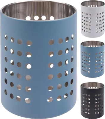 Produktbild von Excellent Houseware Besteckhalter, Edelstahl, 11x13,2 cm, blau