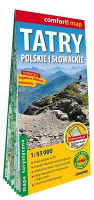 Obrázek produktu pro Turistická mapa Polských a Slovenských Tater v měřítku 1:55 000, laminovaná, č. 2026