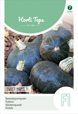 Produktbild von Kürbis Sweet Mama F1 | Buttercupkürbissamen von Hortitops