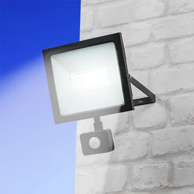 Produktbild von LED Strahler mit Bewegungsmelder, 50W