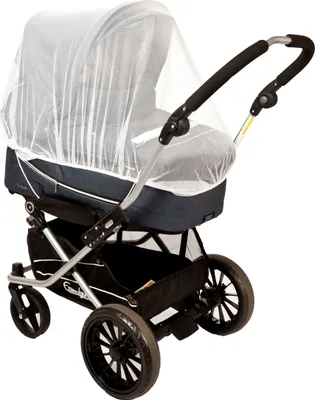 Image de 1500-14 Filet pour poussette blanc