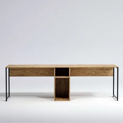Produktbild von Skye Decor, Ikili Calisma Masasi L196, Schreibtische, Eiche, 240 x 74 x 60 cm