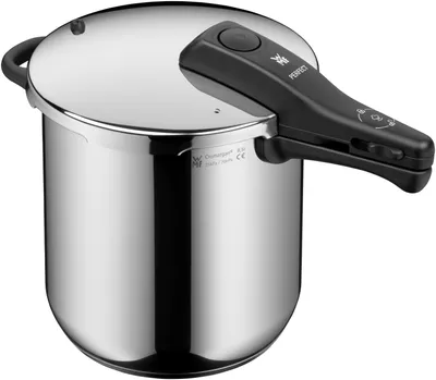 Produktbild von WMF 1512001164, 8,5 l, Keramik, Elektro, Gas, Halogen, Induktion, Schwarz, Edelstahl, Edelstahl, Schwarz, 70 kPa