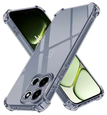 Obrázek produktu pro Techsuit - Shockproof Clear Silicone odolné silikonové pouzdro pro OnePlus Nord 6 - kouřově černý