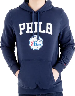 Produktbild von New Era Philadelphia 76ers Team Logo PO Hoody Sweater NBA Hoodie Herren Men(M,Navy)