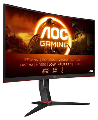 Image de AOC G2 C27G2Z3/BK computer monitor 68.6 cm (27") 1920 x 1080 pixels Full HD LED Black, Red