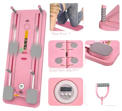 Obrázok produktu pre Fitness doska, multifunkčný dizajn, odolné materiály, RUŽOVÁ