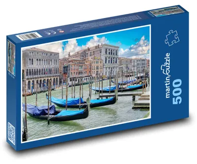 Zdjęcie produktu dla Puzzle 500 Wenecja - Włochy - martinpuzzle