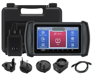 Obrázek produktu pro TPMS a diagnostický nástroj – měřič tlaku v pneumatikách a programátor senzorů s Bluetooth