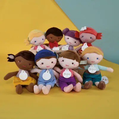 Produktbild von DOUDOU Schmusepuppe Pop 16cm 8x1ass (MQ8)