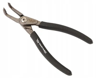Produktbild von Waryński Innen-Sprengringzange 170mm gebogen präzise