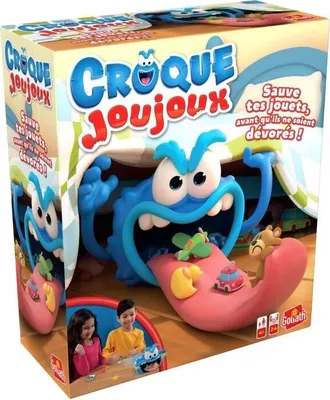 Obrázek produktu pro Croque Joujoux společenská hra, GOLIATH, rodinná hra, 2+ hráči, od 4 let, doba hry 15 minut