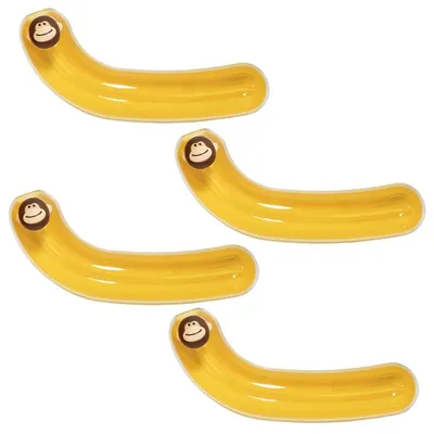 Imagen del producto de Juego de 4 soportes para plátanos, libres de BPA