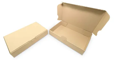 50 Maxibriefkartons 240x160x45 mm, braun, Wellpappe