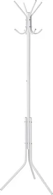Image de CasaDolce Portemanteau STEM Blanc, 46x46x170 cm, métal