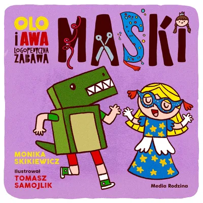 Immagine prodotto di Olo e Awa. Gioco logopedico. Maschere - Monika Skikiewicz, Tomasz Samojlik