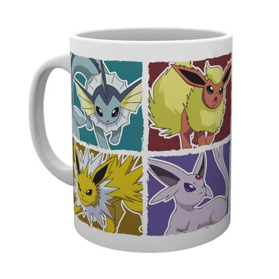 Produktbild von Pokemon - Tasse »Evoli Evolution« Kaffeetasse Teetasse Becher Evee