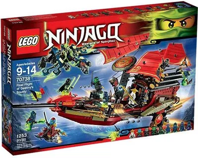 Produktbild von Lego 70738 Ninjago - Der letzte Flug des Ninja-Flu