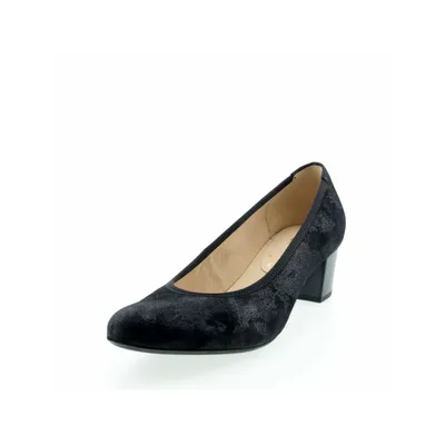 Produktbild von Gabor Pumps mit Blockabsatz aus Nubukleder, normale Weite, EUR 40, 4 cm Absatzhöhe