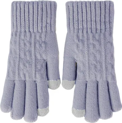 Produktbild von Dicke, warme Strickhandschuhe, winddicht, Touchscreen-kompatibel, Winterhandschuhe zum Reiten und Skifahren, Damen und Herren, halten warm
