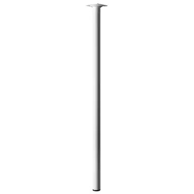Produktbild von Hettich Möbelfuß / Tischbein weiß D 30 x 700 mm
