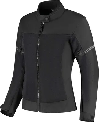 Produktbild von Rusty Stitches Jodi Damen Motorrad Textiljacke, schwarz, 46