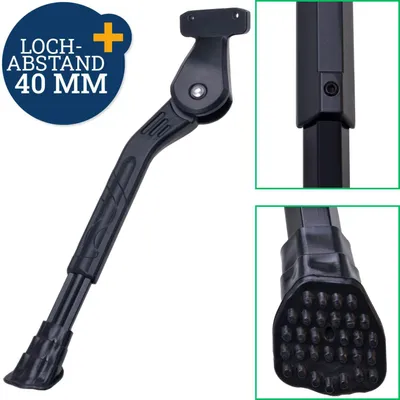 Productafbeelding van Achterdragerbeugel met een gatafstand van 40 mm, geschikt voor fietsen met een wielmaat van 22" tot 29"