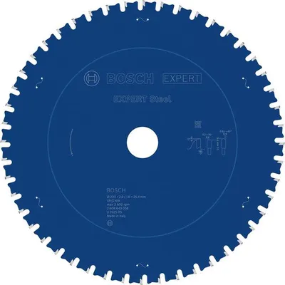 Produktbild von EXPERT Steel Kreissägeblatt, 230x2/1,6x25,4 mm, Z48