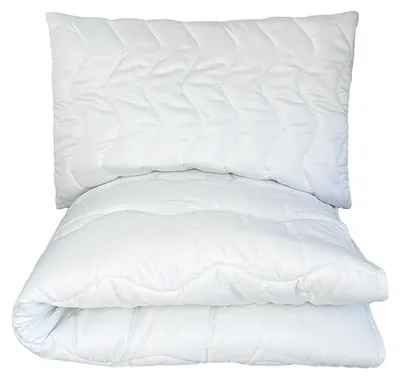 Produktbild von Winterbettdecke + Kissen für Babys Comfort Baumwollsatin 100x135 cm + 40x60 cm