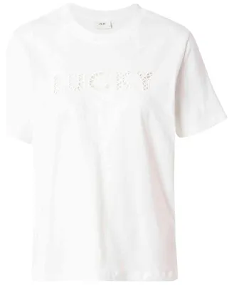Image de T-shirt JDY JDYSELMA S/S OPEN EMB TOP JRS pour Femme