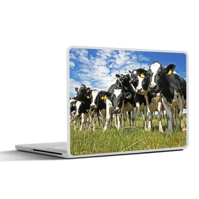 Produktbild von MuchoWow® Laptop Aufkleber Sticker Cover Kühe - Gras - Wiese - Tiere 30x21 cm - Sticker für Laptop - Selbstklebend