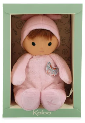 Produktbild von Kaloo Kuschelpuppe Camélia - weiche Babypuppe aus recyceltem Material