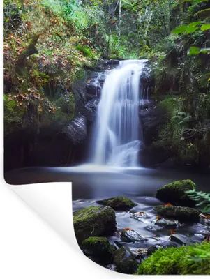 Produktbild von MuchoWow® Wandtattoo Wandsticker Wandaufkleber Wasserfall - Natur - Wasser 30x40 cm Selbstklebend und Repositionierbar - Sticker - Dekorfolie