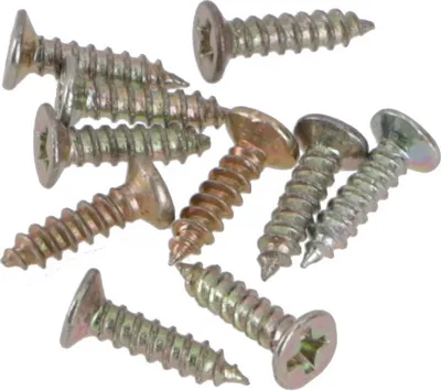 Produktbild von Ersatzschrauben für Melchior, Kunststoff, 0,3*1*0,3 cm, Weihnachtsstern, Adventsstern