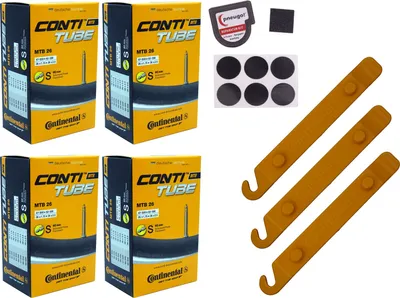 Produktbild von 4x cyklistická duša 26 palcov ( 26 x 2,30 ) Continental SV 60mm Sclaverand + SET