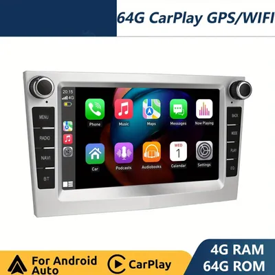 Immagine prodotto di Autoradio - Lettore multimediale - Autoradio - Sistema di navigazione - Android 14 - Schermo touchscreen HD IPS da 7 pollici