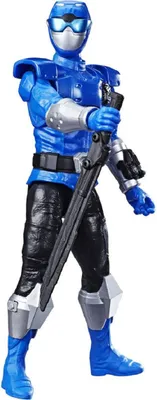 Produktbild von Hasbro E5914EU44; E7803EU40 - PRG BLUE RANGER BST 12IN