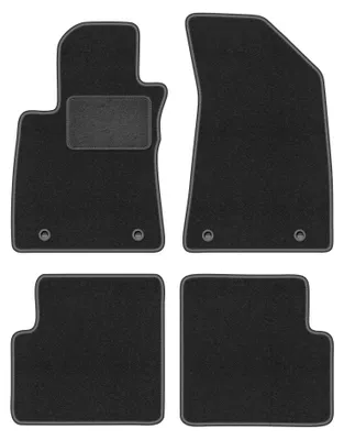 Immagine prodotto di Tappetini in moquette per MG ZS II 2022- (crossover) – set 4 pezzi, grigio grafite, su misura – Wielganizator LUX