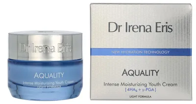 Produktbild von Dr Irena Eris Aquality Intense Moisturizing Youth Cream 4HAs + y-PGA