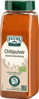 Produktbild von Fuchs Professional Chilipulver Gourmet Gewürzzubereitung 550g