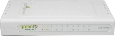 Produktbild von D-Link DGS-1008D/E, ungemanaged, 1000BASE-T, 100BASE-T, 10BASE-T, IEEE 802.1p, IEEE 802.3, IEEE 802.3ab, IEEE 802.3u, IEEE 802.3x, 4000 Eintragungen, 10/100/1000 Mbps, 16 Gbit/Sek