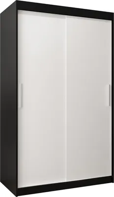 Produktbild von Kleiderschrank, Schiebetürenschrank Schlafzimmer, Schrank TOKYO 120 cm