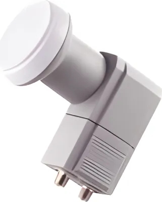 Zdjęcie produktu dla Schwaiger Twin LNB HD 4K Wetterfest Grau