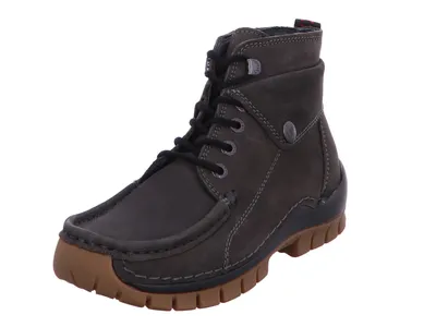Produktbild von Wolky Jump Winter Nubuk carbon Stiefelette Grau in Gr. 39
