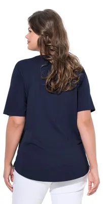 Productafbeelding van Laurasøn herenoverhemd, marineblauw, maat 44+