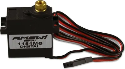 Produktbild von Amewi AMXRacing 1151MG Mini Digital Servo 3,6Kg wasserdicht