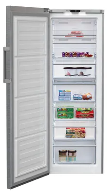 Zdjęcie produktu dla Beko RFNE290T45XPN, 256 l, 18 kg/24h, SN-T, System nie zamrażania, E, Stal nierdzewna