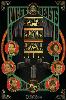 Produktbild von Fantastic Beasts - The Secrets of Dumbledore - Movie - Poster 61x91,5 cm