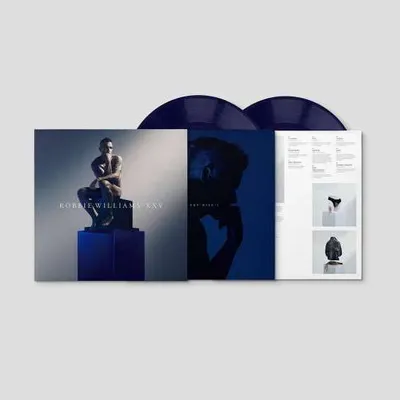 Immagine prodotto di Robbie Williams - XXV (colore blu trasparente) (2 LP)