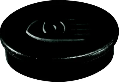 Produktbild von Haftmagnete 35mm Durchmesser schwarz VE=40x10 Stück
